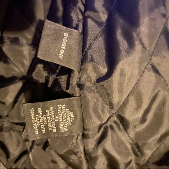 J ferrar wool modern fit quilt lined wool jacket mens large - Picture 7 of 9